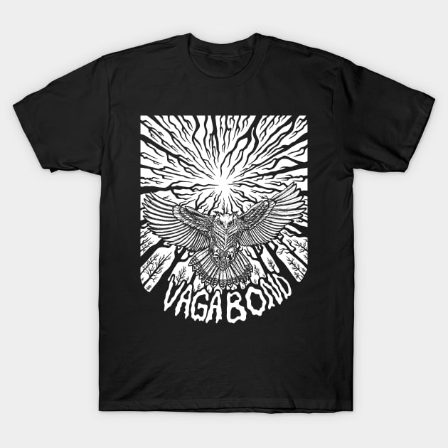 OWL - Spirit Animal - Worms I View Original Design by Vagabond The Artist TM and Copyright 2016 T-Shirt by VagabondTheArtist